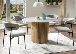 ELAN PILKA modernaus stiliaus kėdė svetainei, valgomajam, pietų, virtuvės stalui